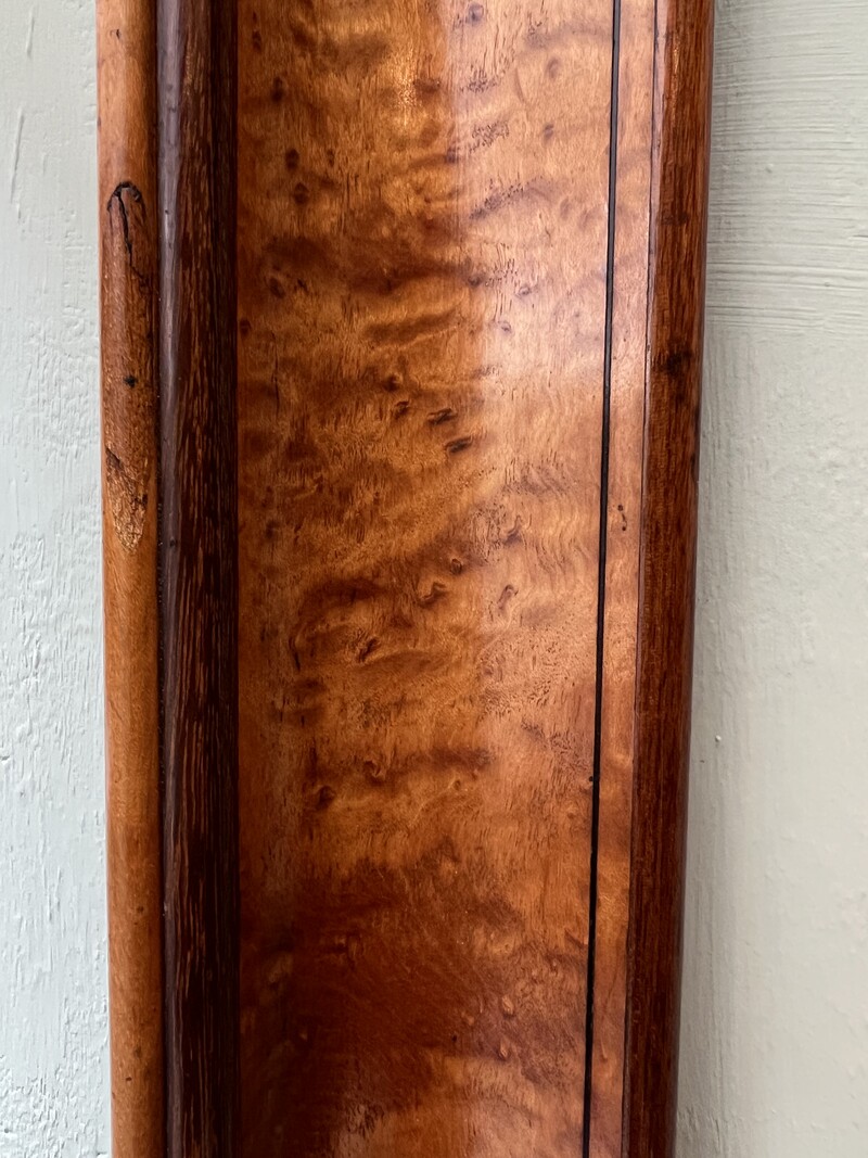 19th Century Mahogany Burl Frame