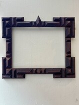 Tramp Art frame 19th century