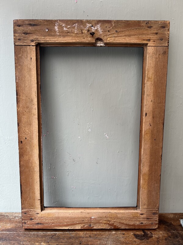 Tramp Art frame 19th century